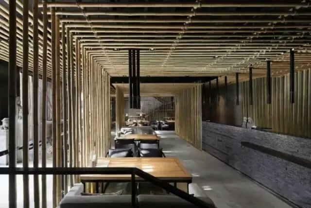 蒙山如何让餐厅设计玩转中国风？几根竹子让你眼前一亮！