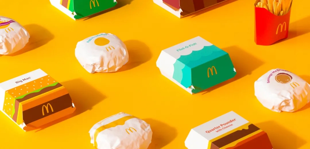 蒙山麦当劳打造全新品牌包装视觉系统，真是会玩