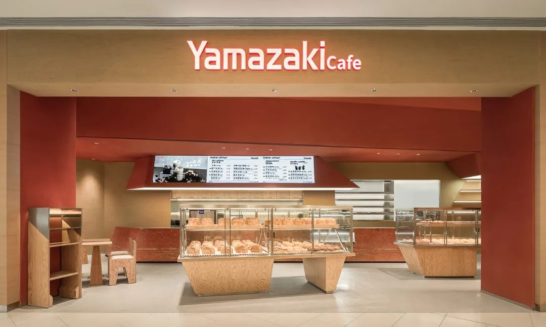 蒙山烘焙品牌山崎面包，深圳餐饮空间设计蕴含日本元素