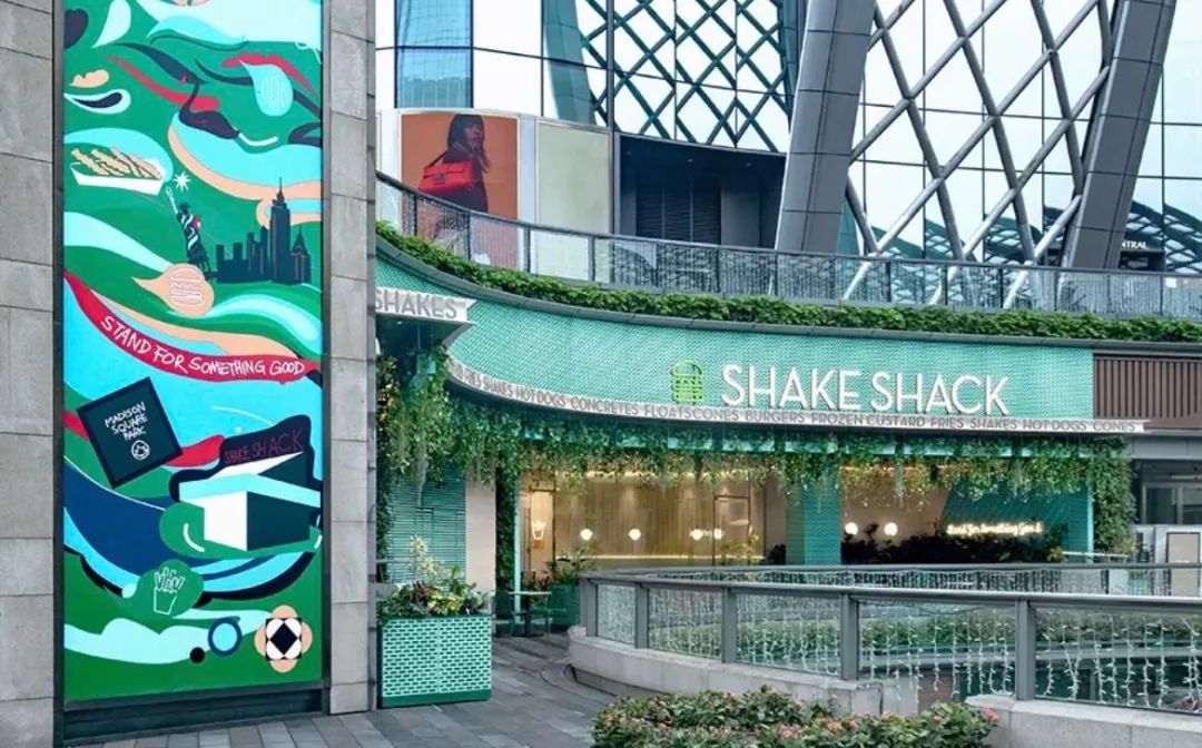 美式汉堡连锁品牌Shake shack深圳餐饮空间设计